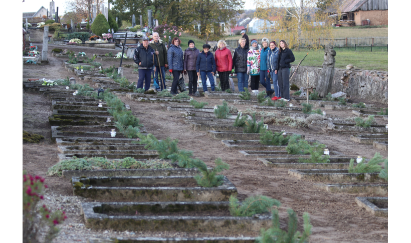 Artėjant Visų Šventųjų dienai ir Vėlinėms lankomos kapinės