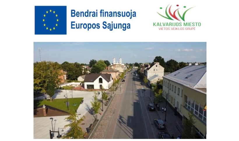 Kalvarijos miesto vietos veiklos grupės vietos plėtros 2024-2029 metų strategijos įgyvendinimas 2025 m.