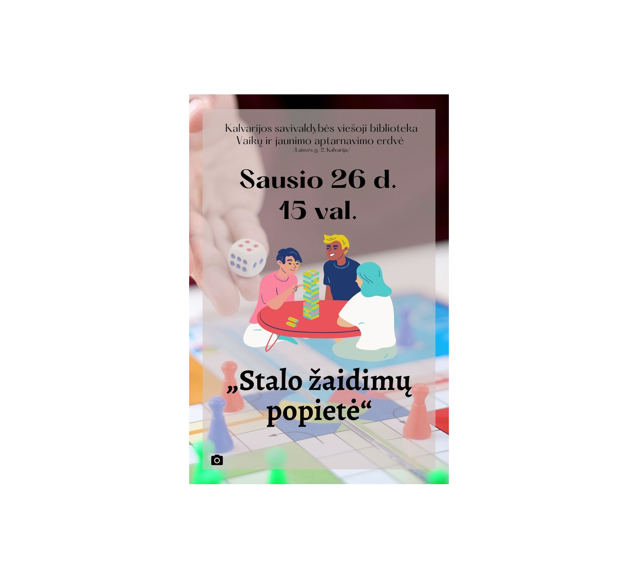 Stalo žaidimų popietė