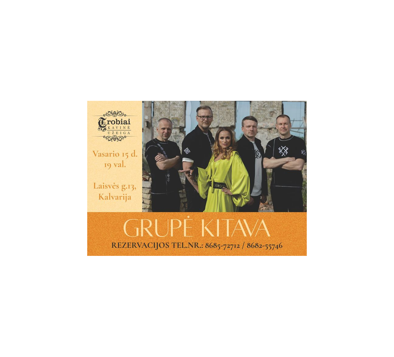 Grupės "Kitava" koncertas