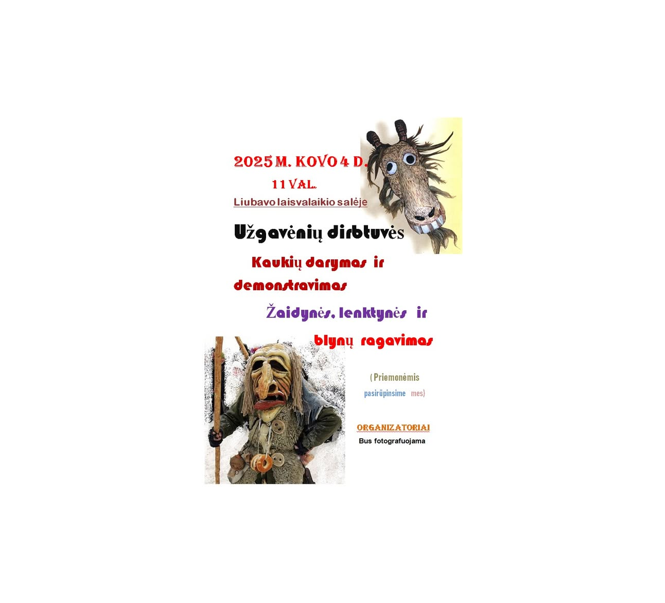 Užgavėnės Liubave