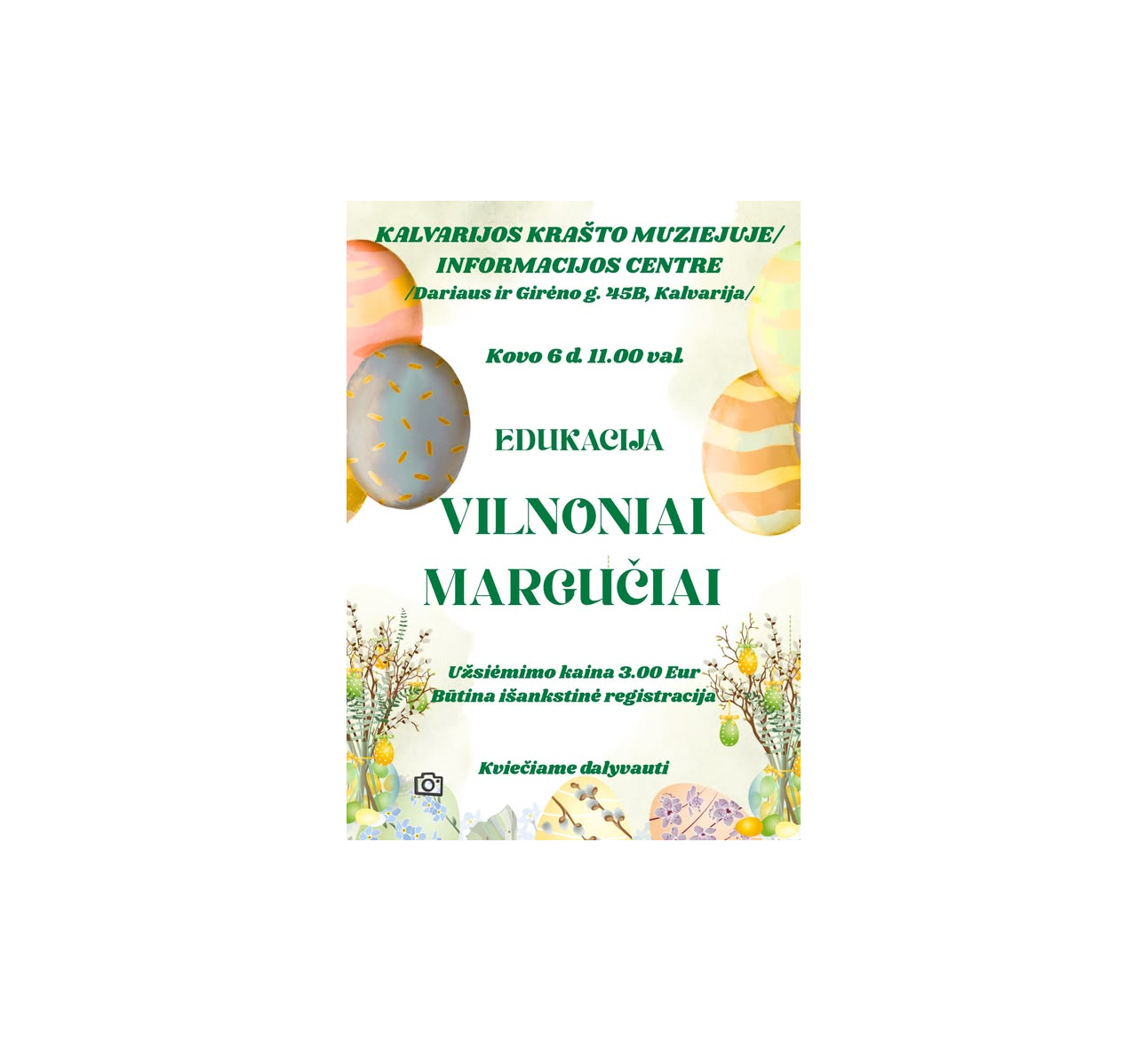 Edukacija „Vilnoniai margučiai“