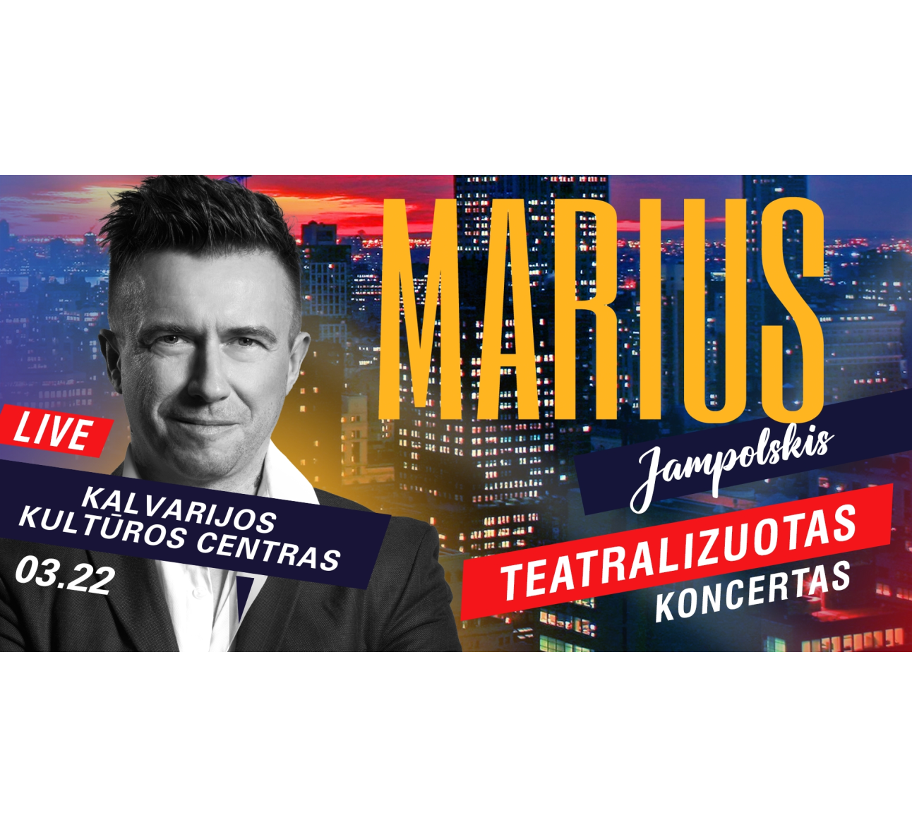 Marius Jampolskis Kalvarijoje