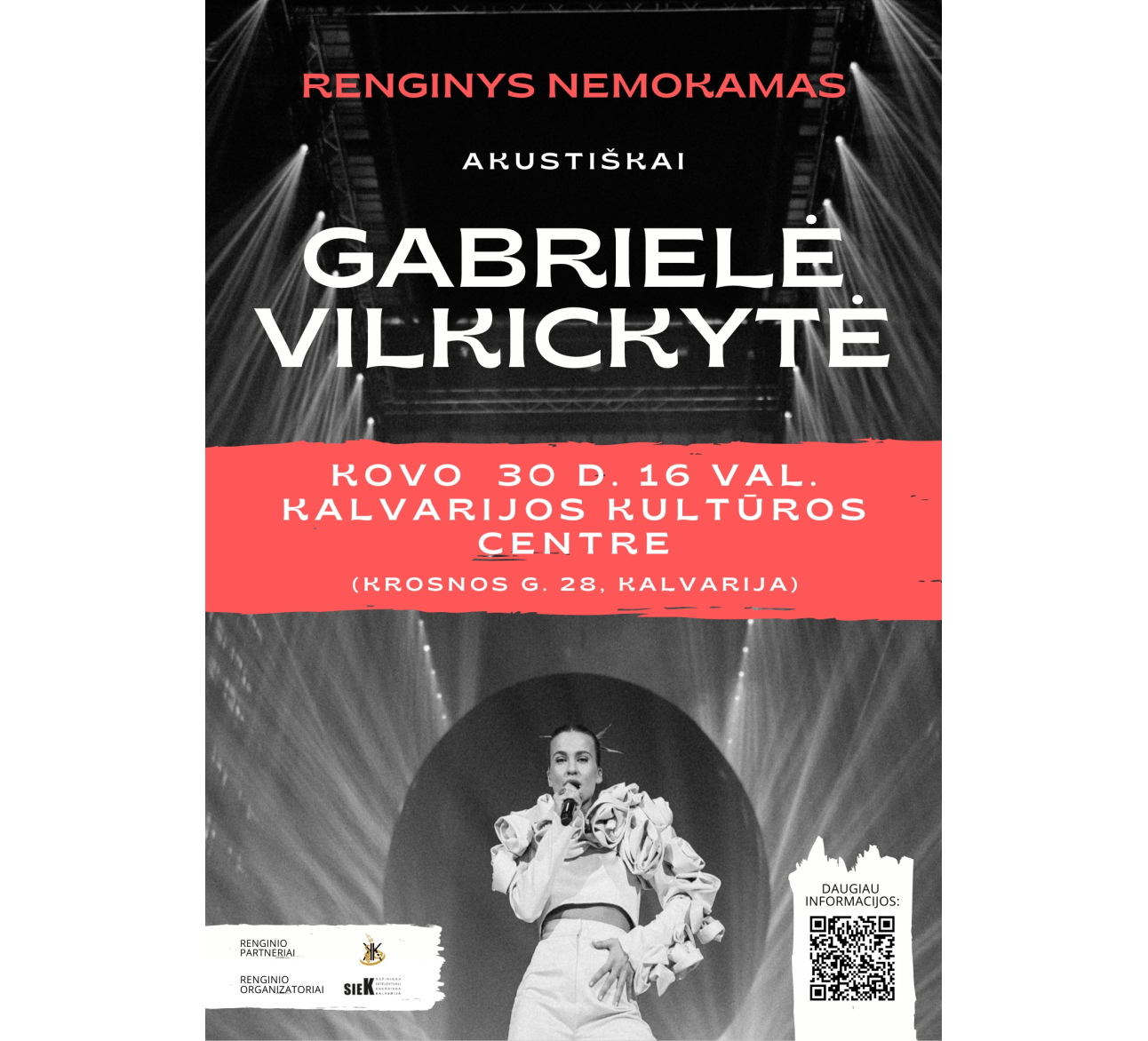 Gabrielės Vilkickytės akustinis koncertas