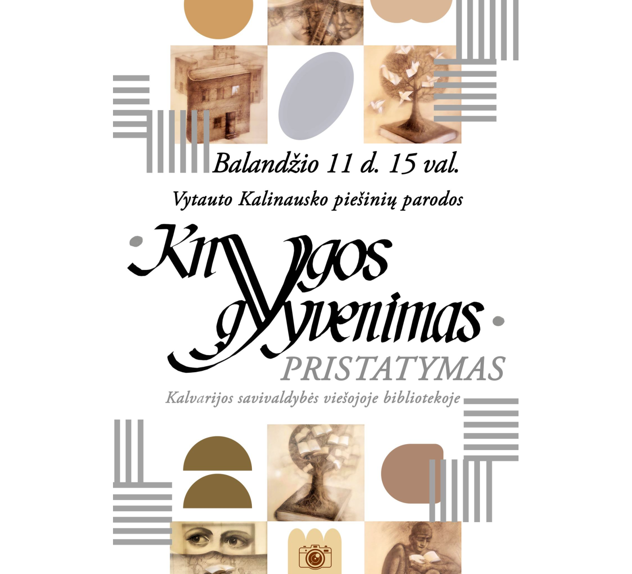 V. Kalinausko parodos pristatymas