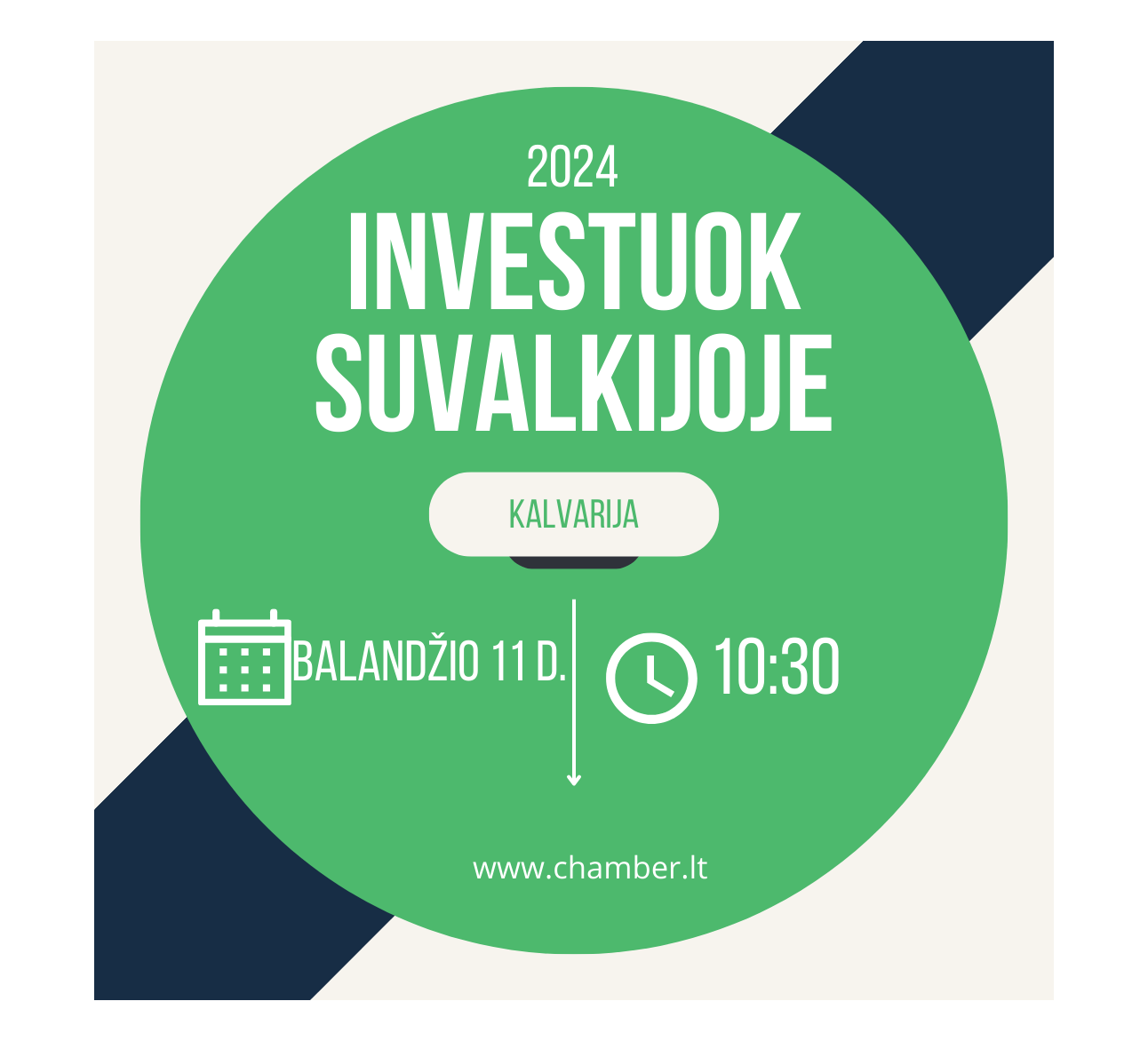 Konferencija/diskusija ,,Investuok Suvalkijoje“