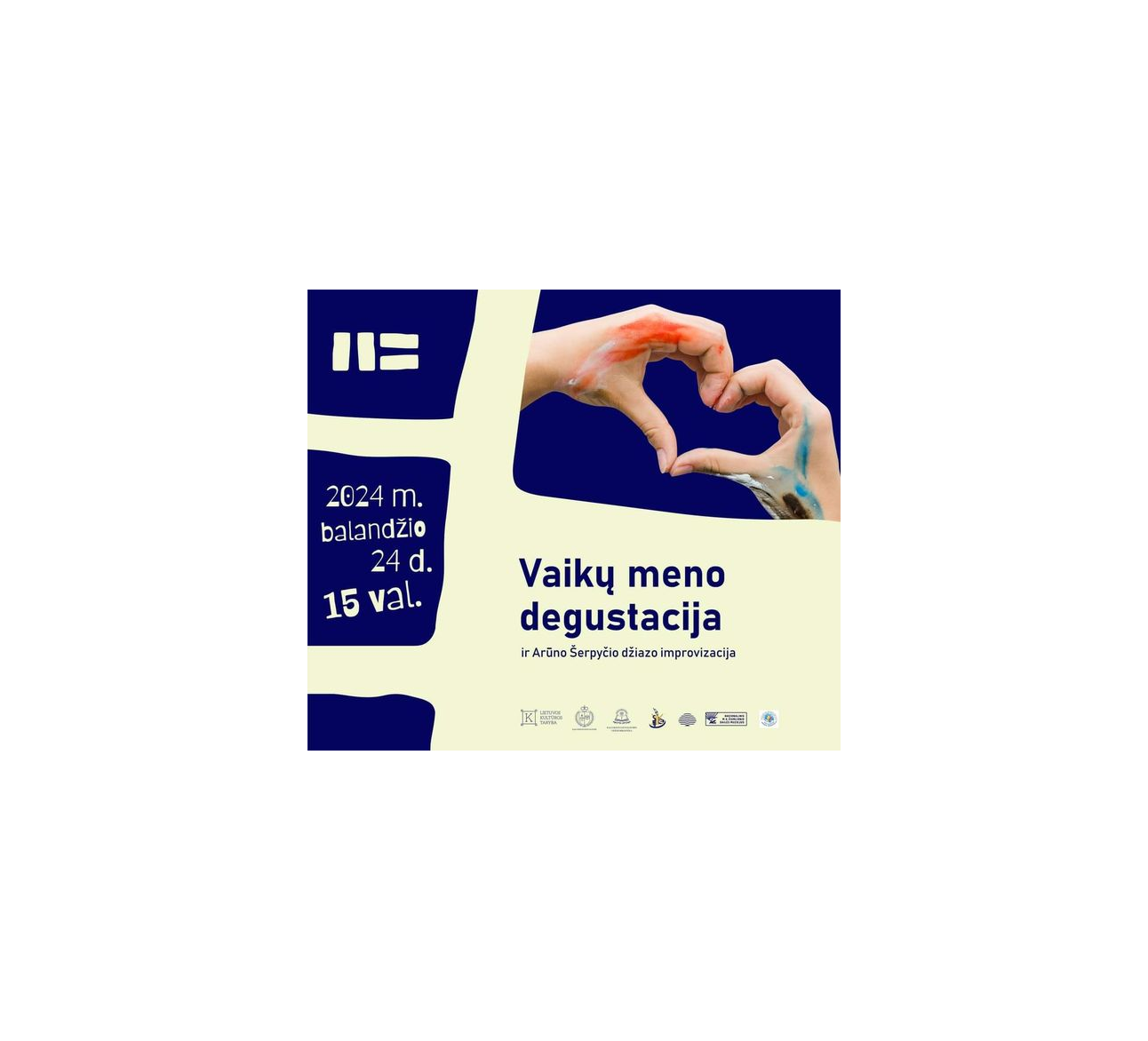 Vaikų meno degustacija