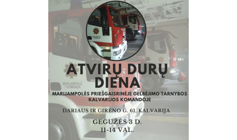 Atvirų durų diena Marijampolės PGT Kalvarijos komandoje