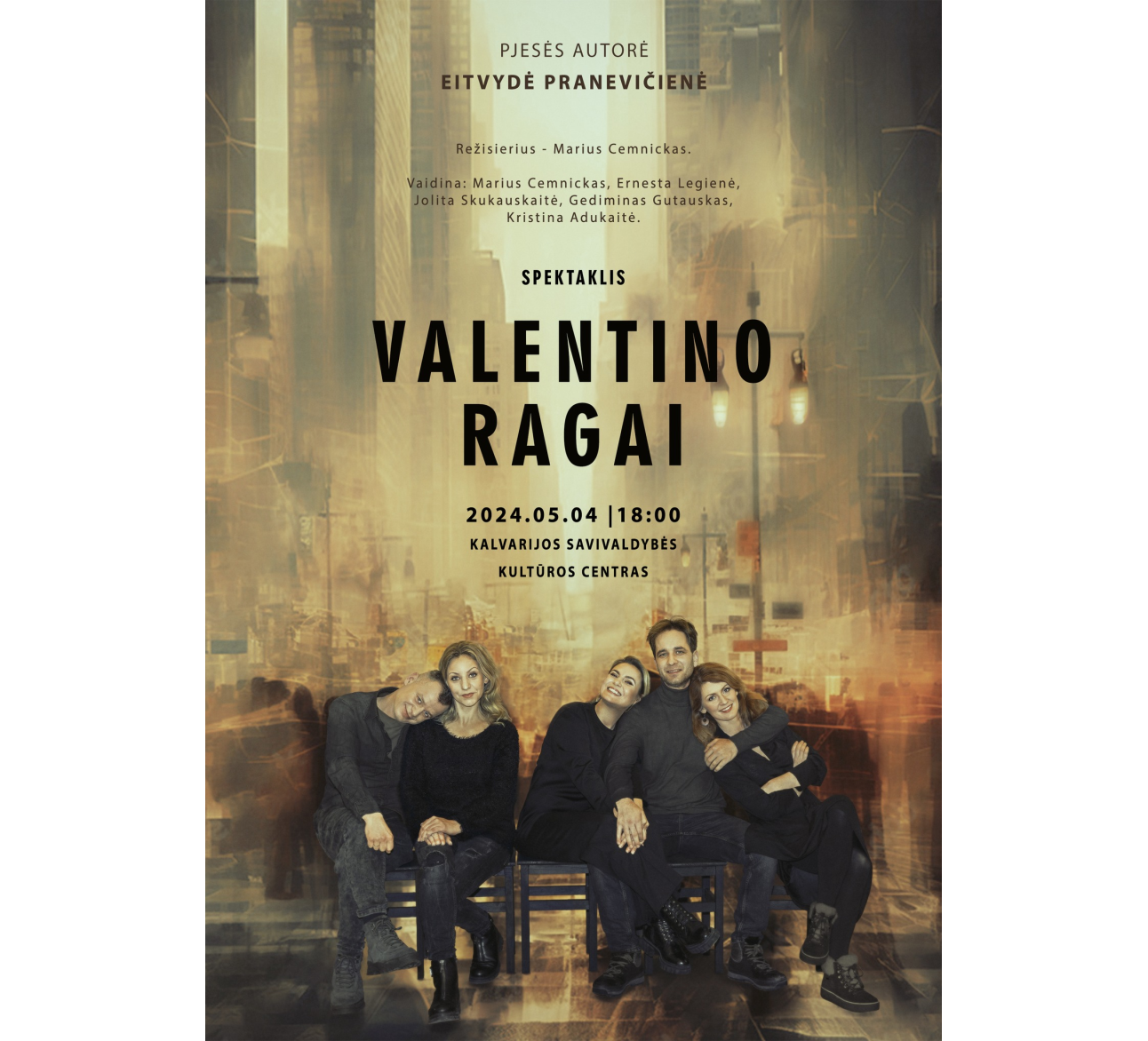 Spektaklis "Valentino ragai"