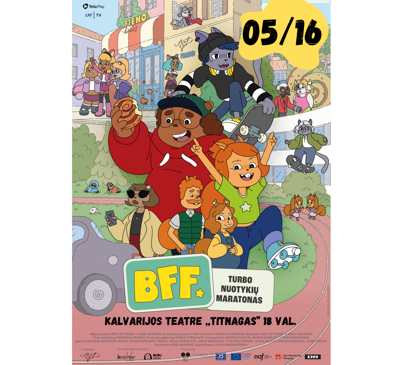 Turbo nuotykių maratonas Kalvarijos teatre „Titnagas“