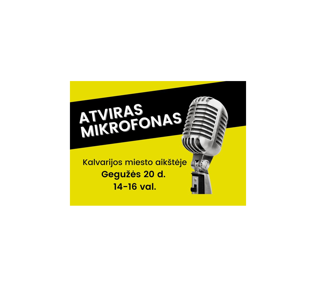 Atviras mikrofonas