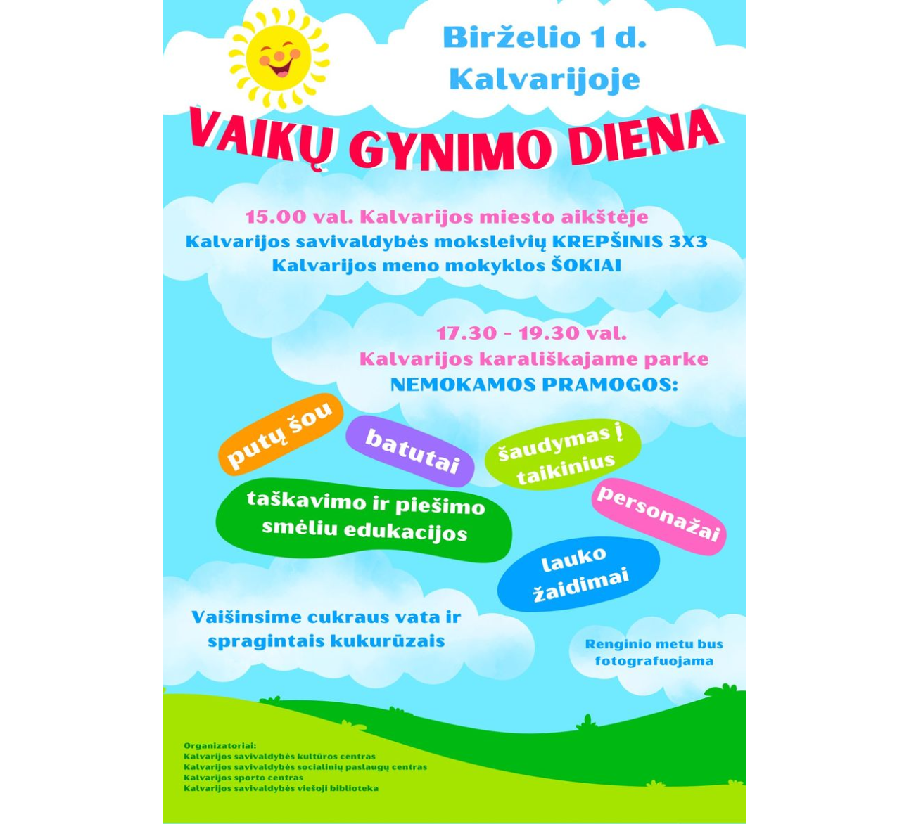 Vaikų gynimo diena Kalvarijoje