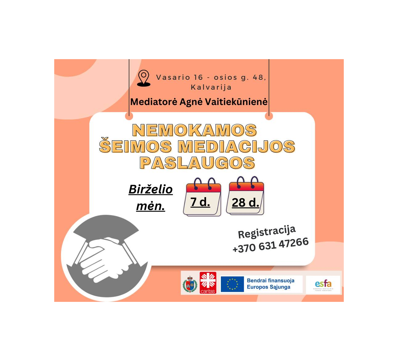 Šeimos mediacijos paslaugos