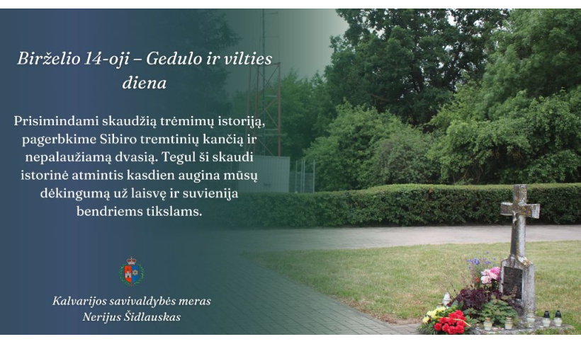 Birželio 14-oji - Gedulo ir vilties diena