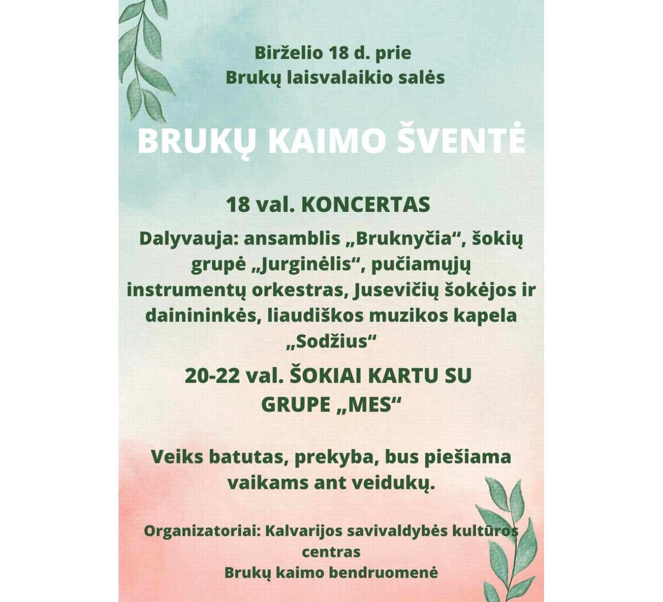 Brukų kaimo šventė