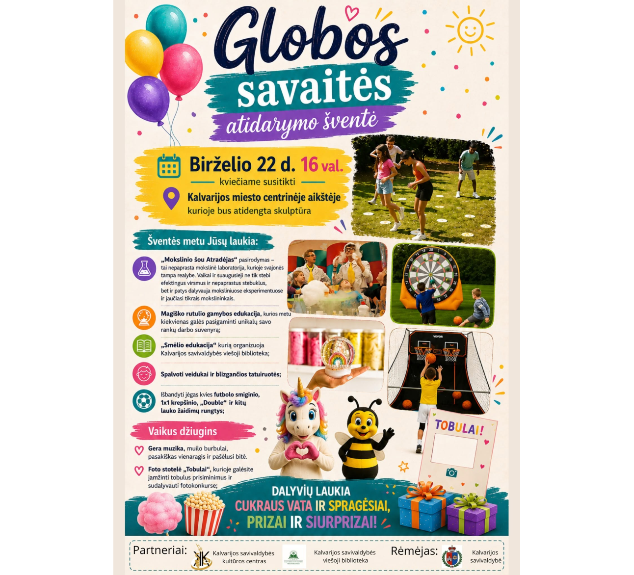 Globos savaitės atidarymo šventė