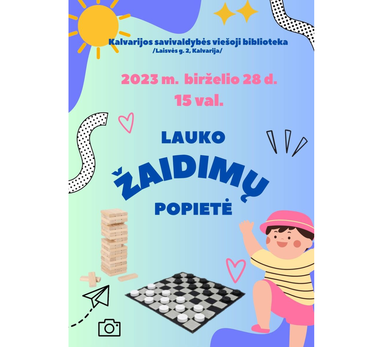 Lauko žaidimų popietė