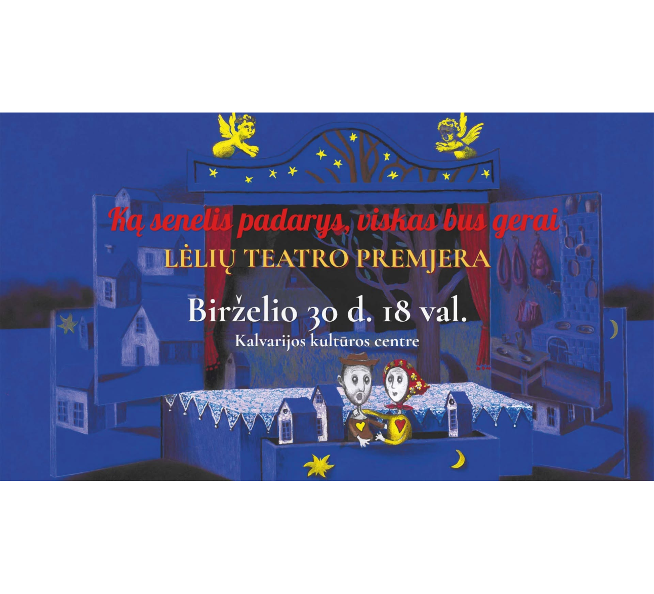 Lėlių teatro premjera Kalvarijoje