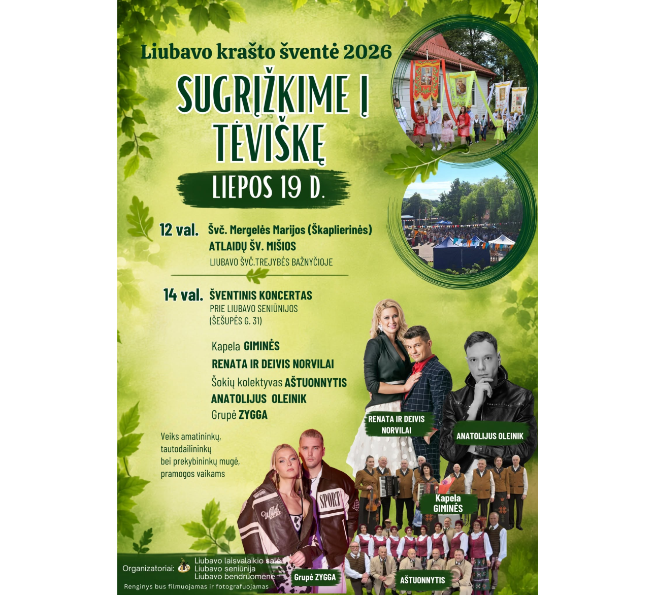 „Sugrįžkime į tėviškę“ Liubave