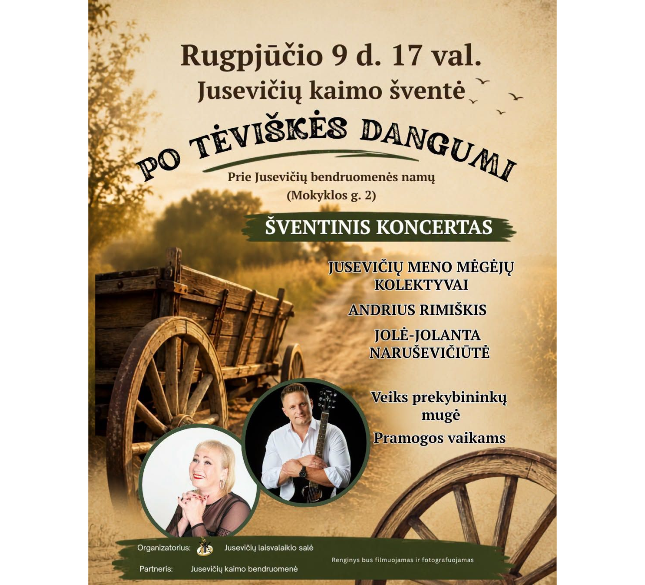 Jusevičių krašto šventė „Po tėviškės dangu“