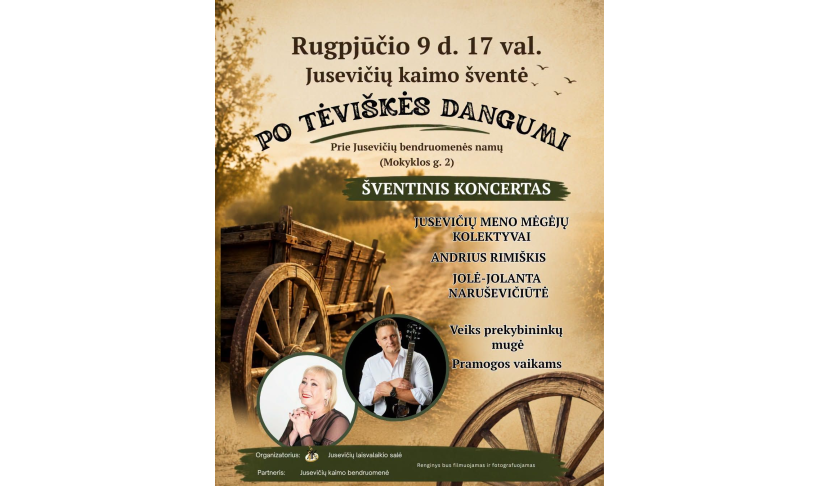 Jusevičių krašto šventė „Po tėviškės dangu“