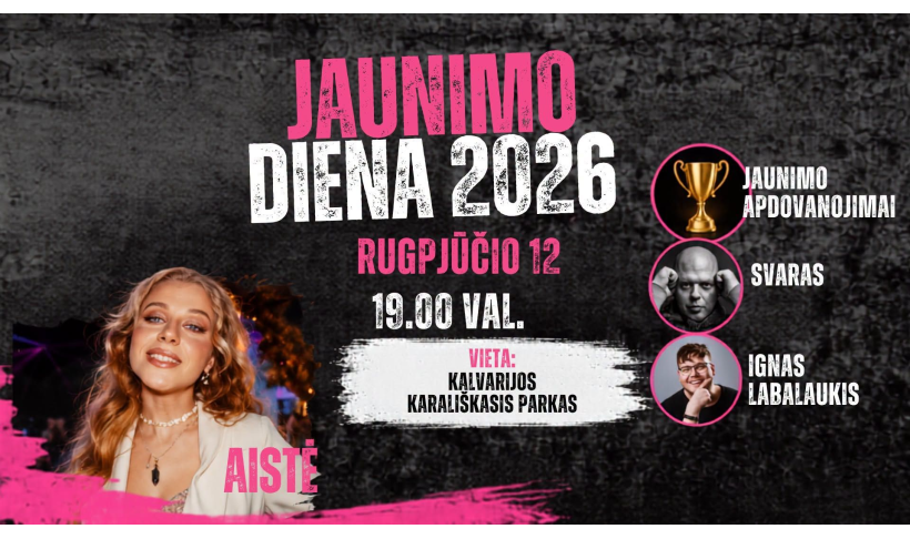 Jaunimo diena 2026