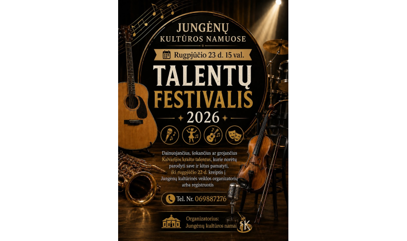 Talentų fiesta Jungėnuose