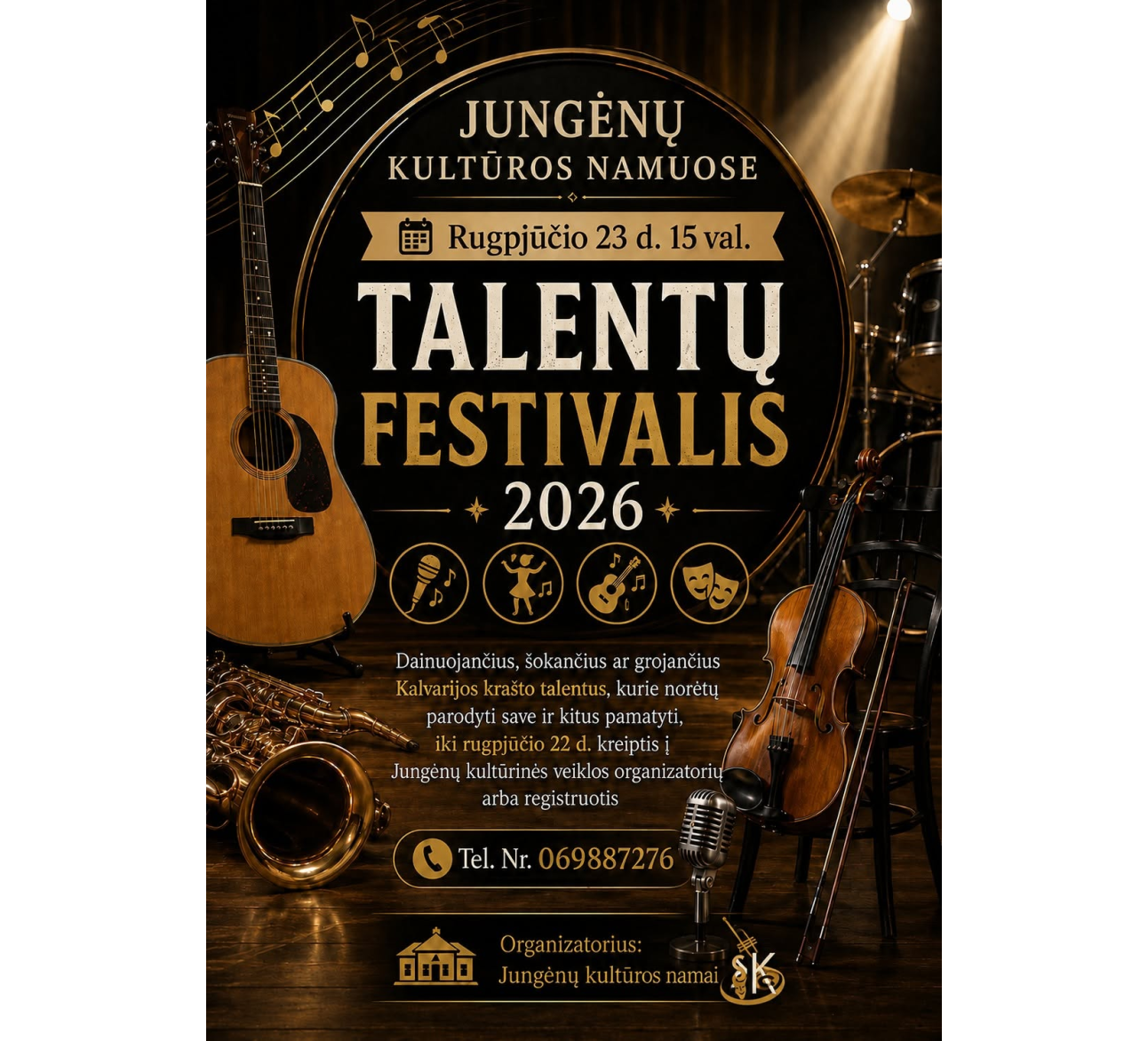 Talentų fiesta Jungėnuose