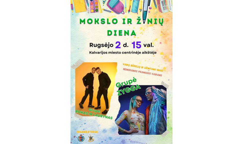 Mokslo ir žinių šventės programos mokyklose