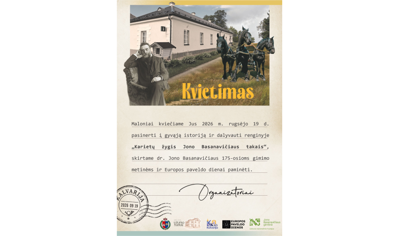 Karietų žygis Jono Basanavičiaus takais