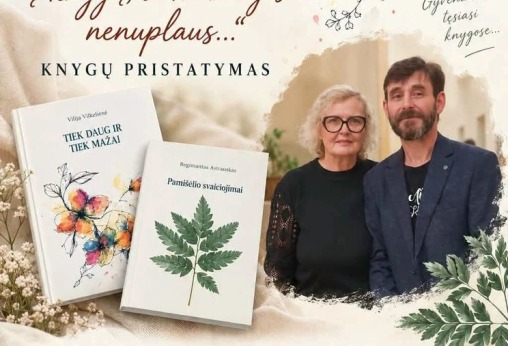 Vilijos Vilkelienės ir Regimanto Astrausko leidinių serijos „Žodžių, surašytų į knygą, laiko bangos nenuplaus…“ knygų pristatymas