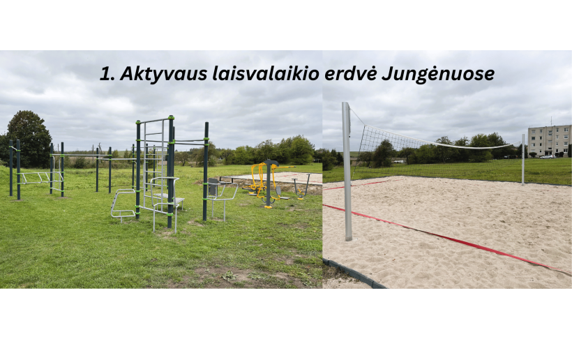Įgyvendintos 2025 m. Dalyvaujamojo biudžeto gyventojų idėjos