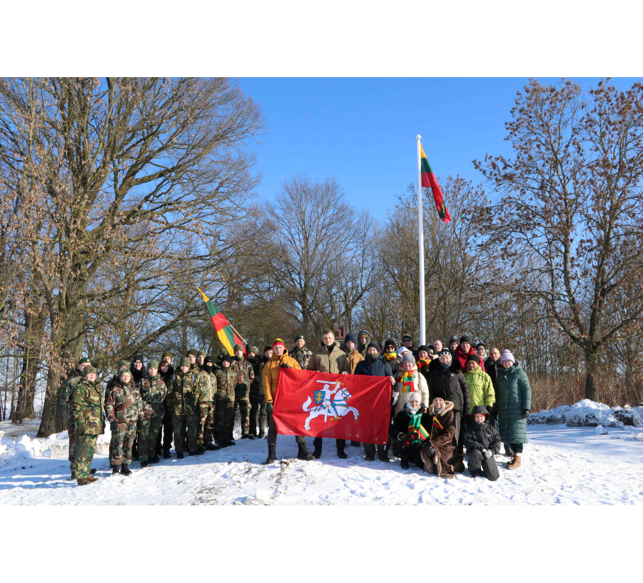 Kalvarijoje paminėta Lietuvos valstybės atkūrimo diena
