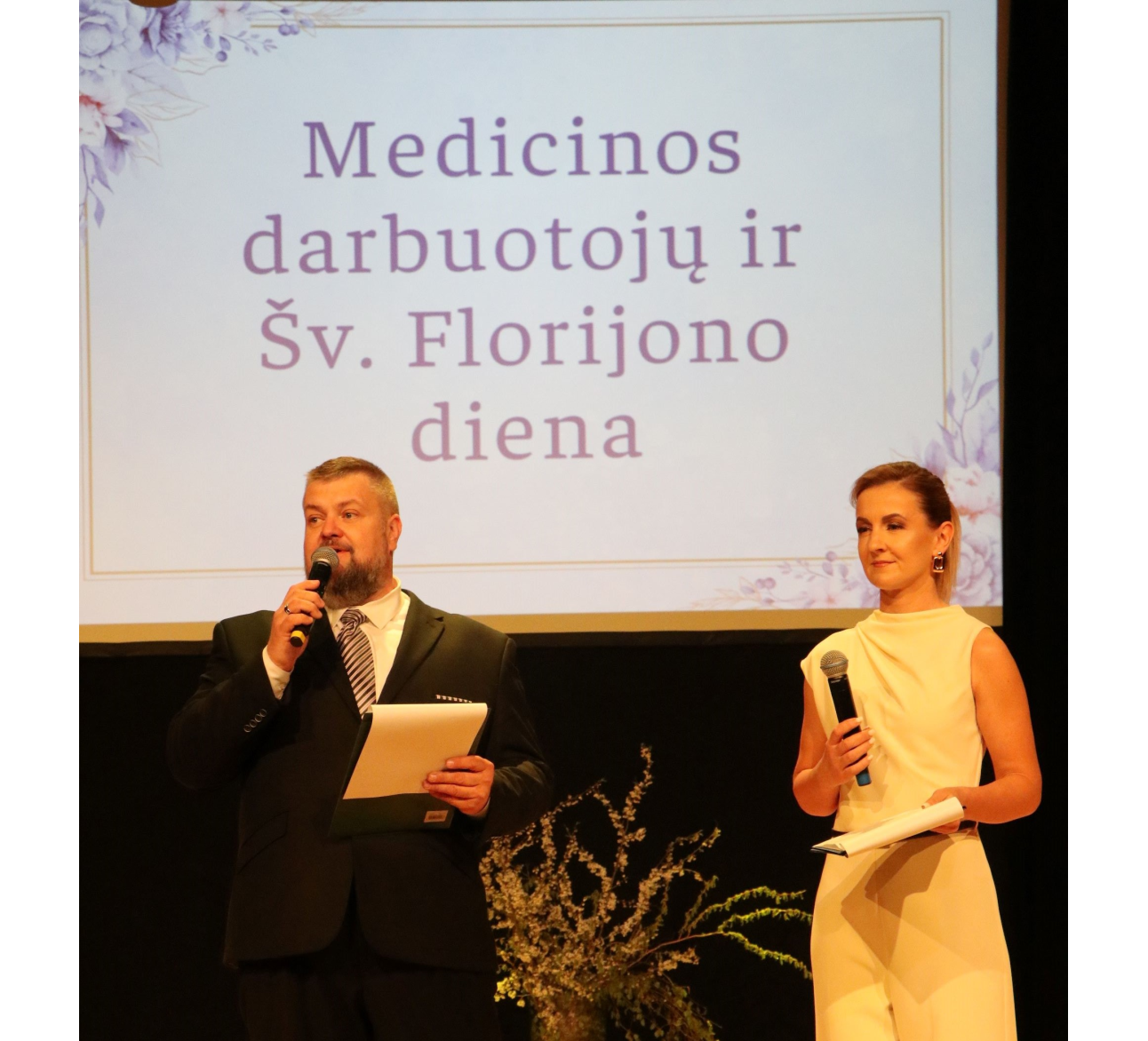 Kalvarijoje paminėta Medicinos darbuotojų ir Šv. Florijono – ugniagesių gelbėtojų globėjo – diena