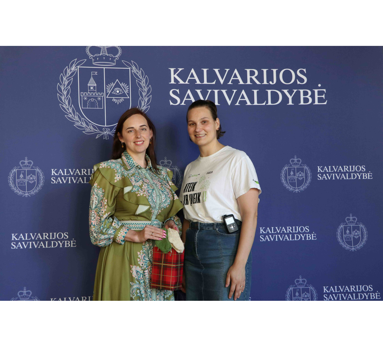 Iš Kalvarijos kilusi gydytoja rezidentė dovanojo šilumą mažiausiems savivaldybės gyventojams