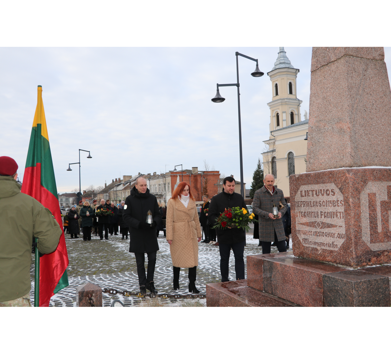 Sausio 13-sios – Laisvės gynėjų dienos minėjimas Kalvarijoje
