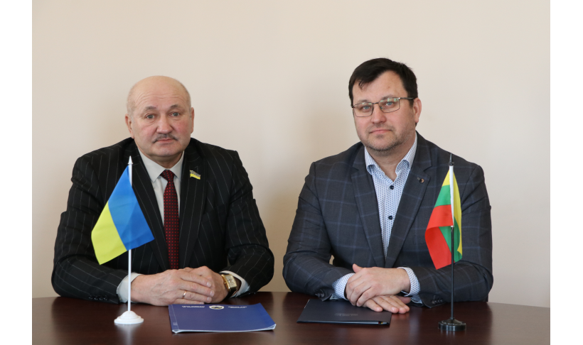 Susitikimas su Ukrainos Kamiankos  savivaldybės meru