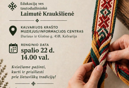 Edukacija „Juostų audimas“