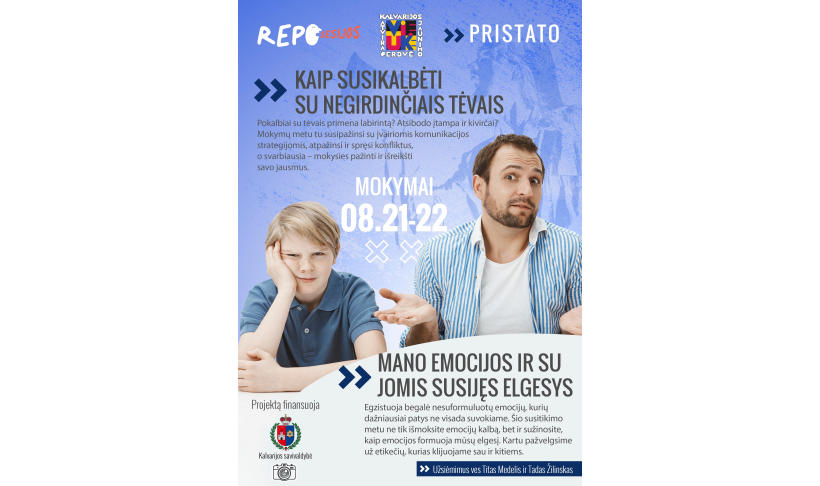 Mokymai jaunimui. Kviečiame registruotis