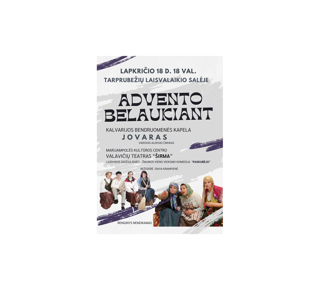 Advento belaukiant
