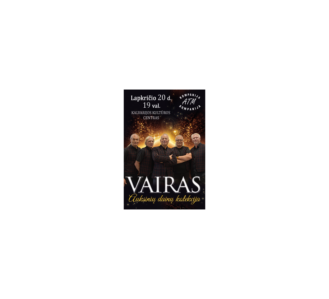Grupės „Vairas“ koncertas