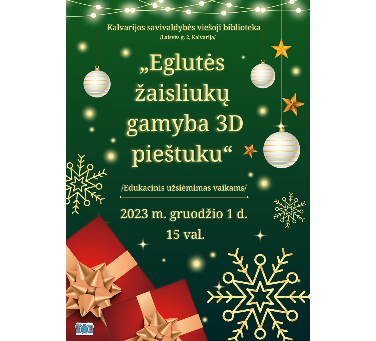 Eglutės žaisliukų gamyba