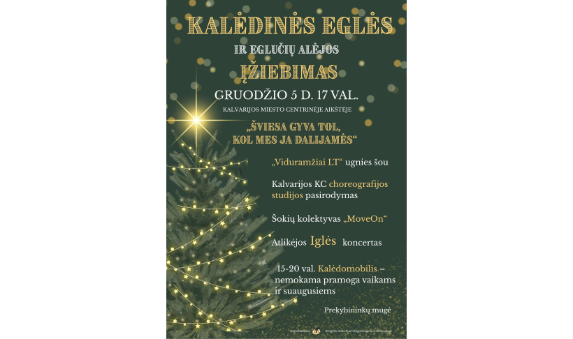 Eglutės įžiebimas Kalvarijoje
