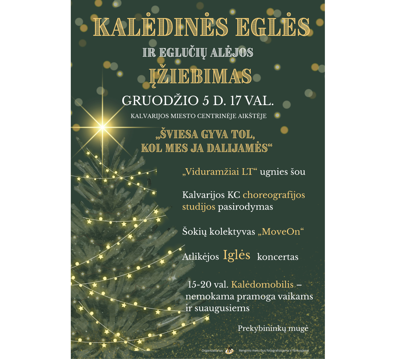 Eglutės įžiebimas Kalvarijoje
