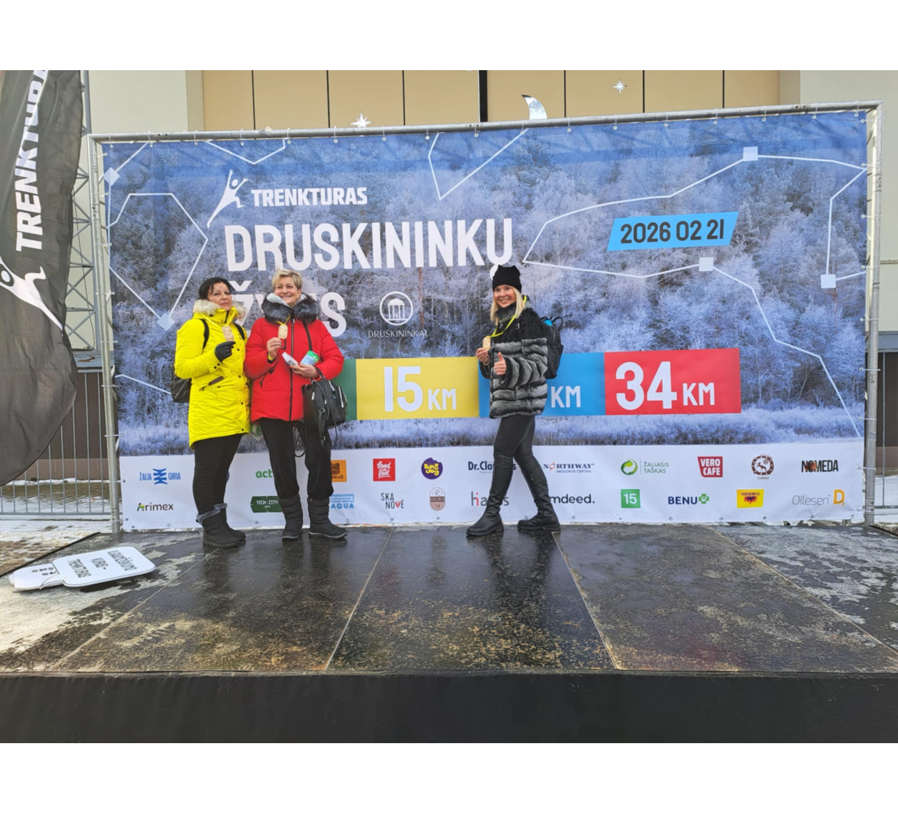 Kalvarijos savivaldybės administracijos darbuotojai dalyvavo „TrenkTuro“ žygyje Druskininkuose