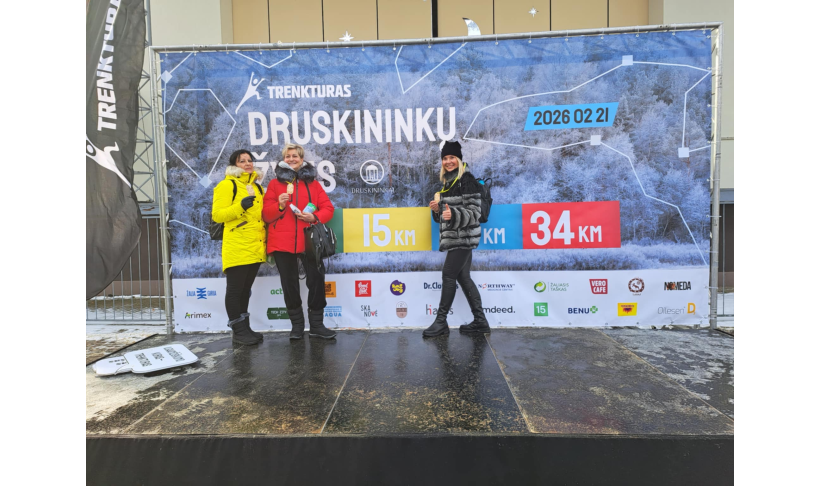 Kalvarijos savivaldybės administracijos darbuotojai dalyvavo „TrenkTuro“ žygyje Druskininkuose