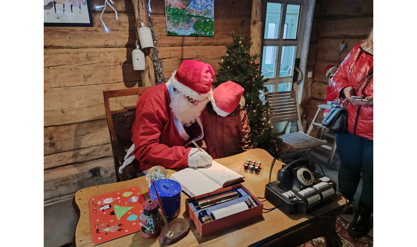 Susitikimas Kalėdų Senelio rezidencijoje