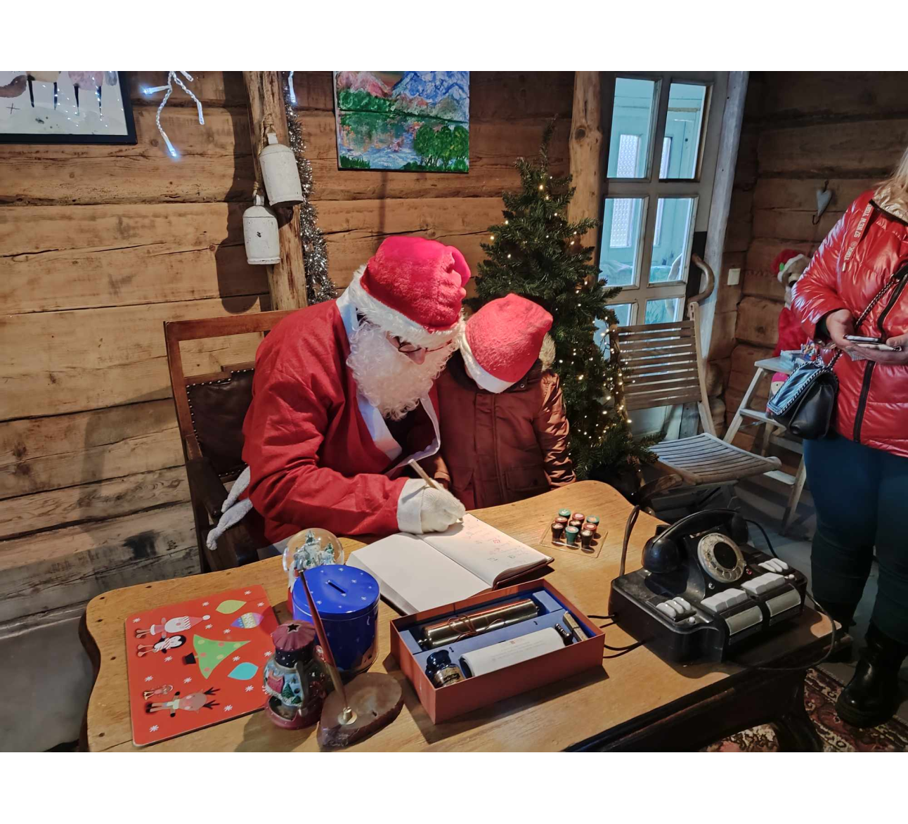 Susitikimas Kalėdų Senelio rezidencijoje