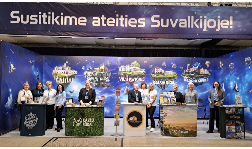 Kalvarija – tarptautinėje turizmo parodoje ADVENTUR 2024