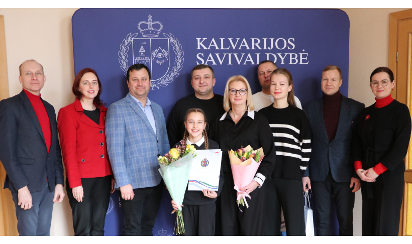 Mero padėka Emilijai Liutkevičiūtei